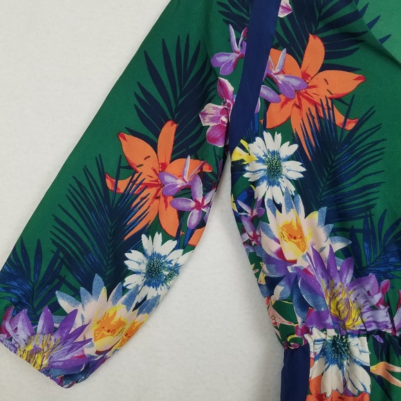 Collective concepts Hawaiian tropical print dress - Picture 3 of 10